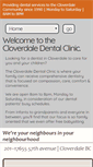 Mobile Screenshot of cloverdaledental.com